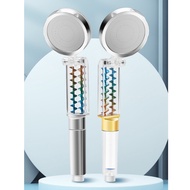 Folding Filter High Pressure Fan Shower Head With Turbo Fan Booster