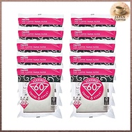 HARIO V60 Coffee Paper Filter - Set of 10 packs, each containing 100 filters for V60.