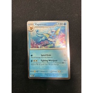 151 English RH Vaporeon 134/165
