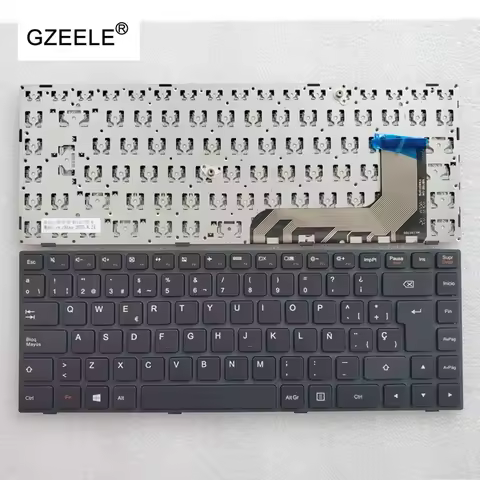 laptop keyboard SP for Lenovo 100-14iby 9Z.NCMSN.01E 5N20H47053 PK131EQ1A15 NSK-BS0SN black notebook