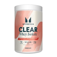 Myprotein Clear Whey Isolate Protein Powder, 1.1 Lb (20 Servings) Tropical Dragonfruit, 20g Protein 