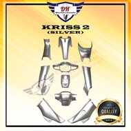 KRISS 2 COVER SET (SILVER) FULL SET MODENAS