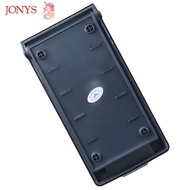JONYS  Organizer, Plastic Black Business Card Holder, Box Storage Credit Card Holder Office