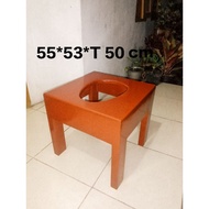 Large toilet seat 55*53*H 50 cm