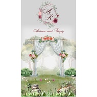 INTIMATE WEDDING ECARD DIGITAL INVITATION