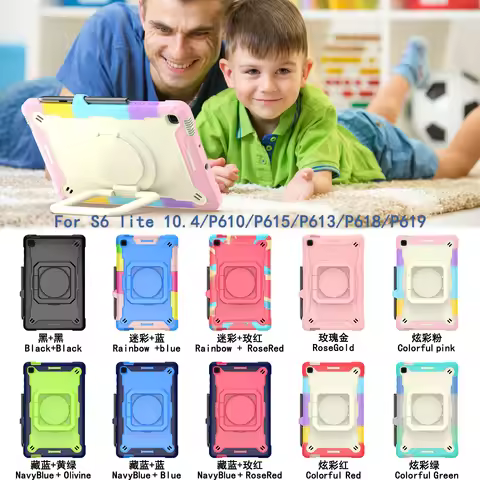 Case for Samsung Galaxy Tab S6 Lite 10.4 Inch Cover for Samsung Tab S6 Lite 2020 SM-P610 P615 Shell 