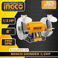 Ingco BG83502-5P 1/2HP Bench Grinder 8" IPT