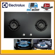 ELECTROLUX EGT8028CK 80cm FLEXI 2-Burner Gas Hob