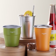 Stainless Steel Water Cup [Praise Rate Super 99% Same Style] 304 Barbecue Restaurant Beer Cold Drink
