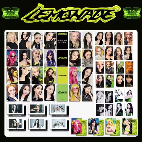 AESPA LEMONADE Card Collection Handheld Celebrity Group Account Decoration Concert Card Set Peripher