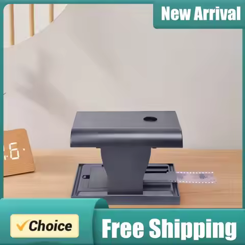 Slides and Negatives Film Scanner with LED Backlight Digital Photo Converter Slide Film Viewer Scann