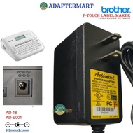 Brother 12V 2A 1.3A power supply AD-18 AD-E001A AD-E001 for Brother PT-D410 PT-D610BT N521 label pri