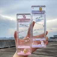 油漏玩具创意塑料漏斗动物油水滴液体沙漏摆件动感计时器儿童礼物Hourglass Timer 5/15/30 Fifteen Minutes26.6.22
