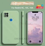 [SM] SOFTCASE MACARON POLOS CAMERA PROTECT FOR XIAOMI REDMI 9C 10C 10A - SOFT CASE MACARON REDMI 9C 