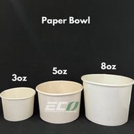 3oz /5oz/ 8oz Paper Bowl / Ice Cream Cup without lid
