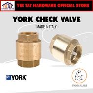 [ YORK ] HIGH QUALITY MADE IN ITALY NO RETURN VALVE/CHECK VALVE/ONE-WAY VALVE