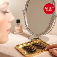 Fluffy Wispy Volume Lashes 8D D Curl– 10 Pairs for a Glamorous Effect