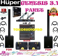 Paket Sound Sytems Huper Genesis 3.1 Paket Speaker Aktif Huper Genesis