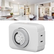 [Ganlitong] Timer Socket Mechanical 24h 15min Increment Accurate Countdown Timer With Outlet For Pho