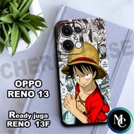 CC4 Flexible rubber softcase/ for OPPO RENO 13 AND OPPO RENO 13F LUFFY ANIME Motif/case OPPO RENO 13