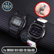 Magnetic Strap For Casio G-SHOCK DW-5600 DW6900 DW9600 GW-M5610 GBX-100 GBA-800 Weaving Nylon Watchb