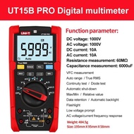 UNI-T UT15B PRO ดิจิตอลมัลติมิเตอร์ มัลติมิเตอร์ มิเตอร์วัดไฟ โอมป์มิเตอร์ True RMS 1000V ของแท้ ส่ง