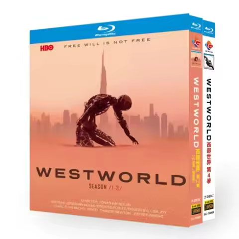 Westworld Seasons 1-4 Blu-ray Disc DVD