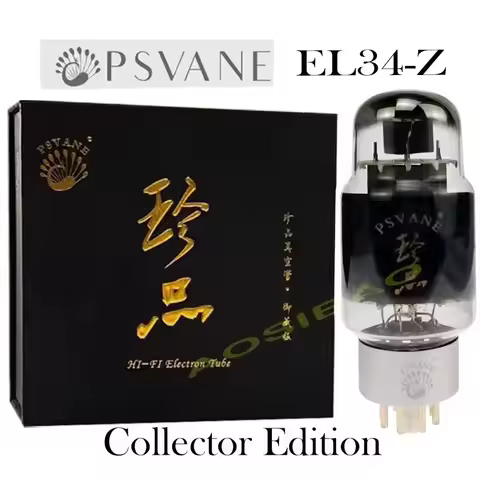 PSVANE EL34-Z EL34Z Vacuum Tube Collection Edition Upgrade EL34C 6CA7 6P3P 6L6 EL34 Electronic Tube 
