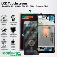 LCD SAM GALAXY M54 5G + FRAME OLED FINGERPRINT / F54 5G / M546/ F546