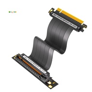 Extension Cable High Quality PCIE 4.0 16X 64GBS High Speed GPU Riser Cable for GPU Extension Card, (