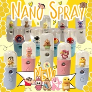 Nano Spray Mini Character/Nano Mist Spray Portable/Nano Spray Facial Moisturizer Nano Facial Spray/F