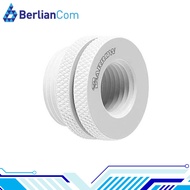 BARROW TCDZS-V1 Threaded Pass Through G1/4 FF Fitting - White