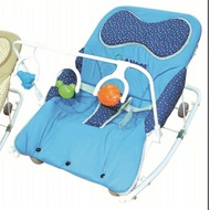 รุ่นจัมโบ้ ขนาดใหญ่พิเศษ มีของเล่น attoon baby เปลโยกหมอนหนุน3steps