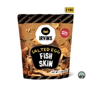 IRVINS Salted Egg Fish Skin 210G (Halal)