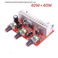 # thehear # ht135 Digital Audio Amplifier Board 40Wx2 Dual Channel Stereo Amplifier .