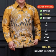 Kemeja Batik Lengan Panjang Premium Lapis Furing Strandar & Jumbo S-4XL Batik Ambari KOL 6