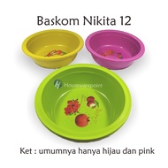 6 pcs Baskom Nikita 12 / Baskom plastik / Baskom dapur / Baskom berkat