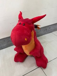 NICI萊爾焰龍站姿玩偶（紅色）50cm