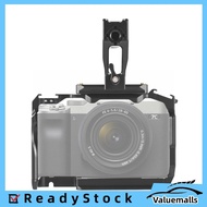 valuemalls Akozon Aluminum Camera Cage Top Handle Kit Dual Cold Shoe Mount for A7CII A7C2 A7CR A7CM2