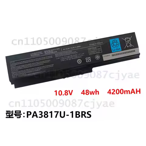 Powercell For Toshiba C600D C640 C650 C660 C675 Laptop Battery PA3817U PA3816 10.8V 4200mAh
