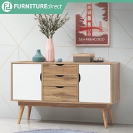 Furniture Direct ALFORD sideboard filling cabinet bookcase/ rak buku/ rak buku bertutup