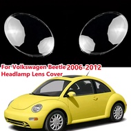 Pair Transparent Headlamp Lens Cover Lampshade Lens For Volkswagen For VW Beetle 2006-2012 Headlamp 