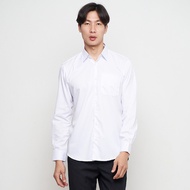 PUTIH KEMEJA Tajir codeV1h1G Parayu Men's White Shirt Basic Formal For Office Blazer Suits