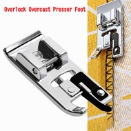 Overlock Overcast Sewing Machine Presser Foot Fits Most Low Shank Snap-On Singer, Brother, Babylock, Euro-Pro, Janome, Kenmore, Juki, Elna Sewing Machines