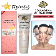 STYLECLUB Nature Beauty Collagen and Glutathione Peeling Cream 100g 100 grams each Perfect Magic - Genuine and Original