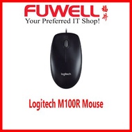 Logitech M100R Mouse [ 3 Years Warranty ]