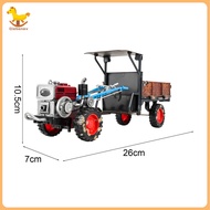 [Nosafhu] Retro Tractor Toy Tractor Toy with Light Sound Vintage Tractor Model with Sound Light Perf