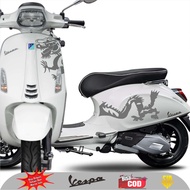VESPA SPRINT DRAGON VESPA DRAGON STICKER/ VESPA SPRINT DRAGON STICKER/ VESPA DRAGON MOTIF STICKER/ V