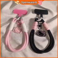 [KAN] Hello Kitty Phone Lanyard-Dual Hook Cute Lanyard Gift-Pink Rotating Phone Charm Birthday Prese