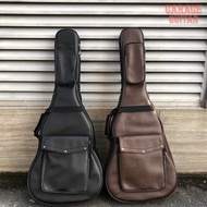 Thick Super Bag 5-layer leather guitar case (Bag) for acoustic classic - Garage Guitar